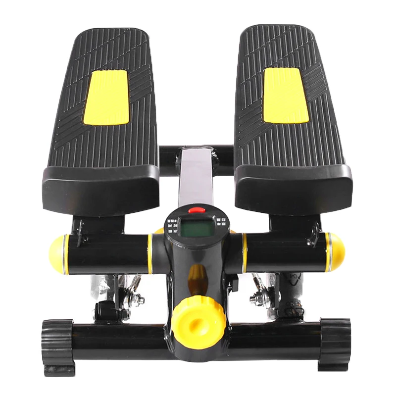 

Multifunctional stepper leg fitness and slimming device treadle machine mini treadmills, Black