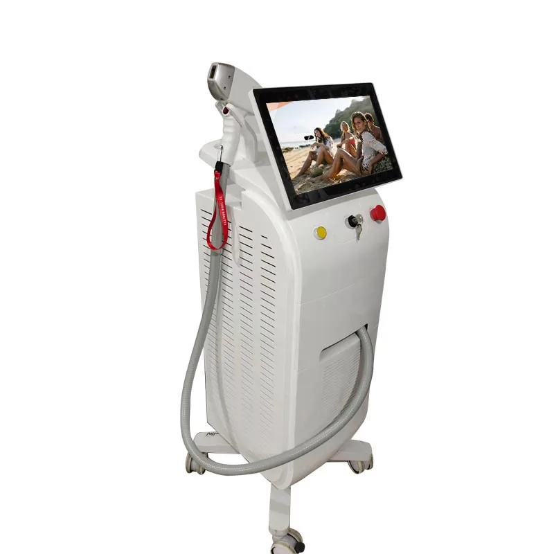 

808nm diode laser Beauty Equipment hair removal machine, Black