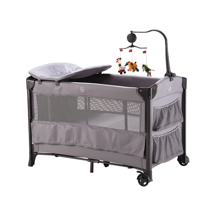 Baby Crib Baby Playpen Bedside Crib Co Sleeping Crib Drop Side Playard