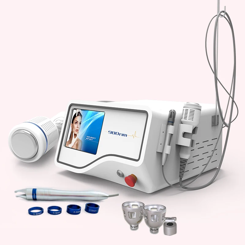 

Portable Laser Spider Veins Removal Machine 980nm Diode Laser Vascular Varicose Vein Treatment