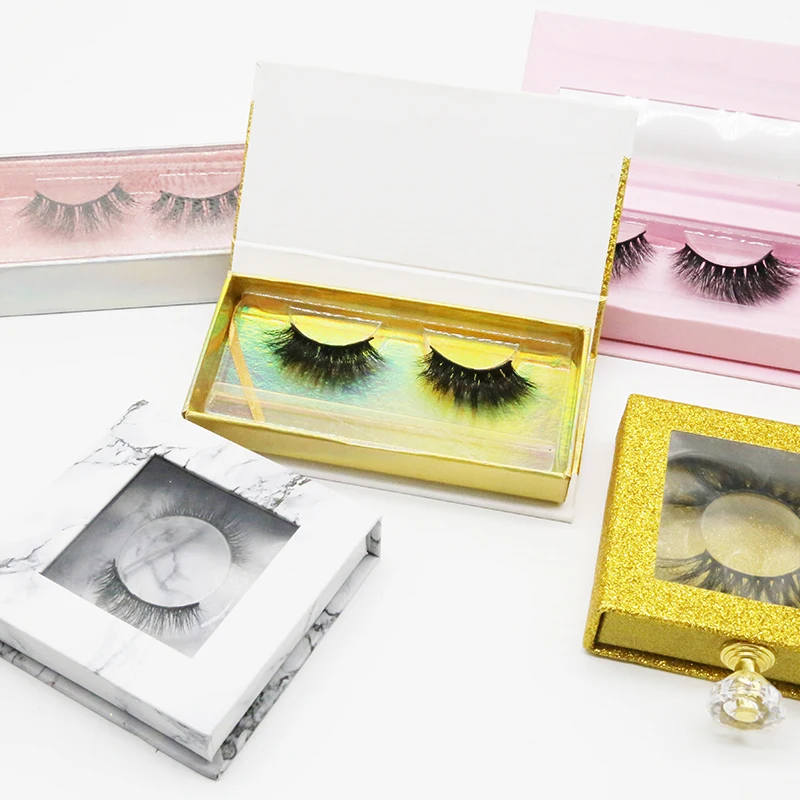 

Popular hot selling vendor Cruelty Free 3D No Killing nature mink fur lashes custom box free sample, Black color