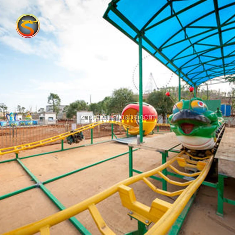 Earn money dragon slide roller coaster amusement park new rides.jpg