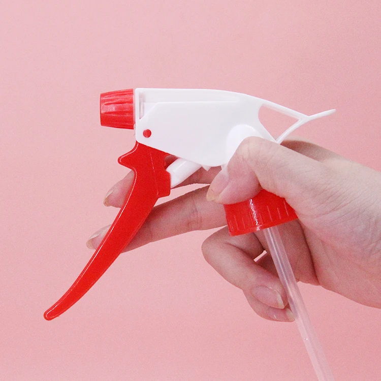 

china Plastic garden spryer trigger sprayer hand spray nozzle, White clear black
