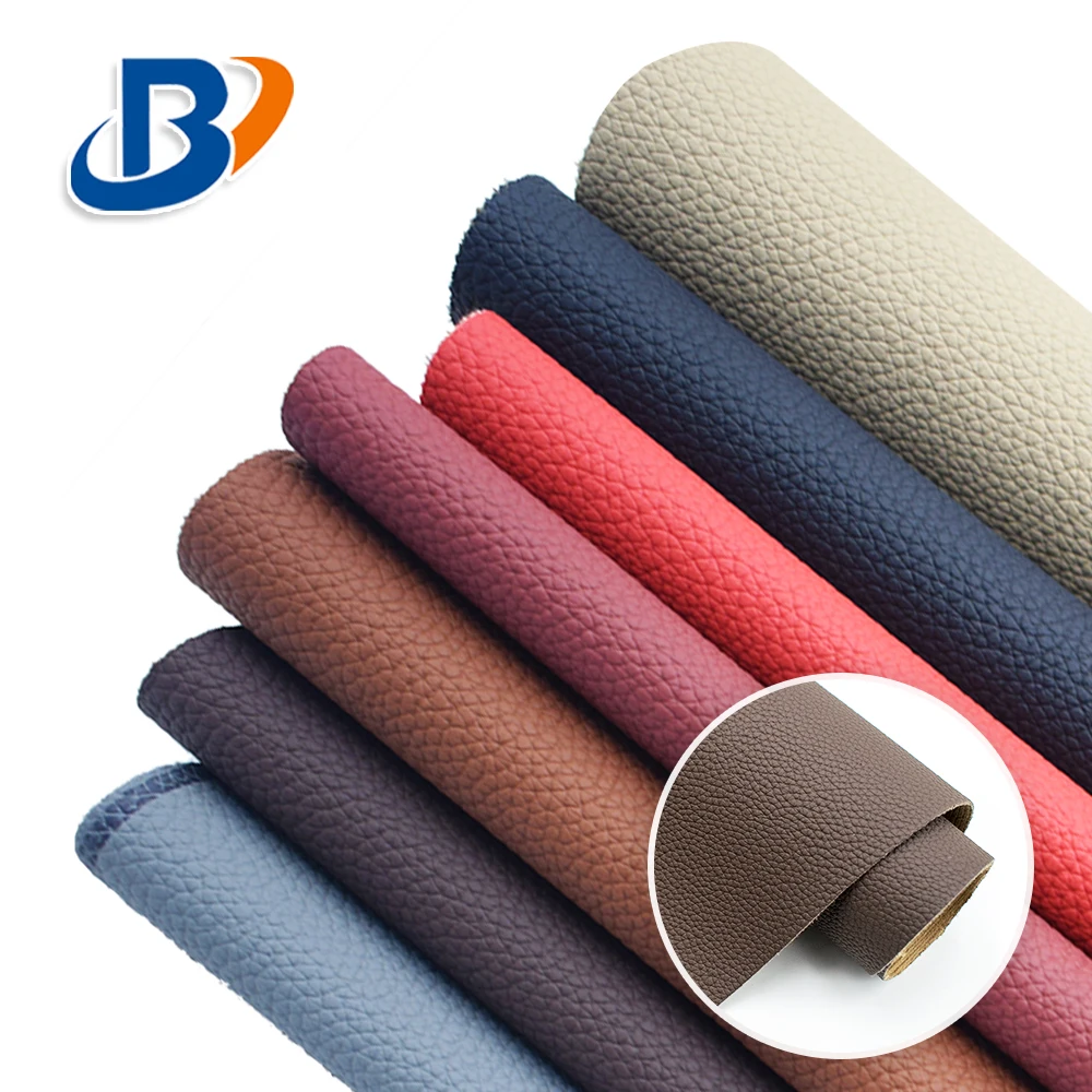 PVC Artificial Faux Leather Vinyl for Car Seats  for Sofa