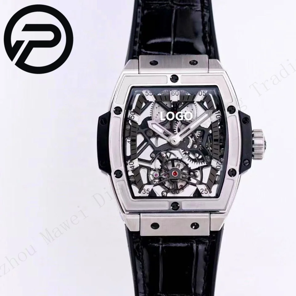 

Customized JB factory 9006 manual winding tourbillon movement 906 true tourbillon 48 hours battery life HB luxury watch