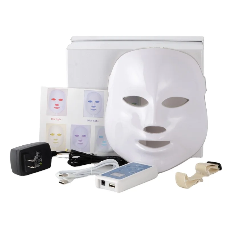 

photon light therapy skin rejuvenation led-mask 7 colors