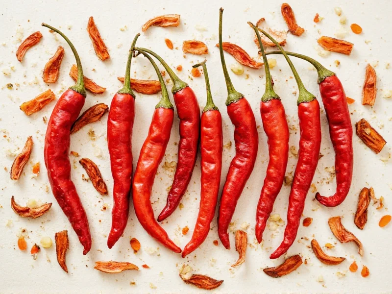Dried Peppers Chart: Heat Levels, Flavors & Substitutions