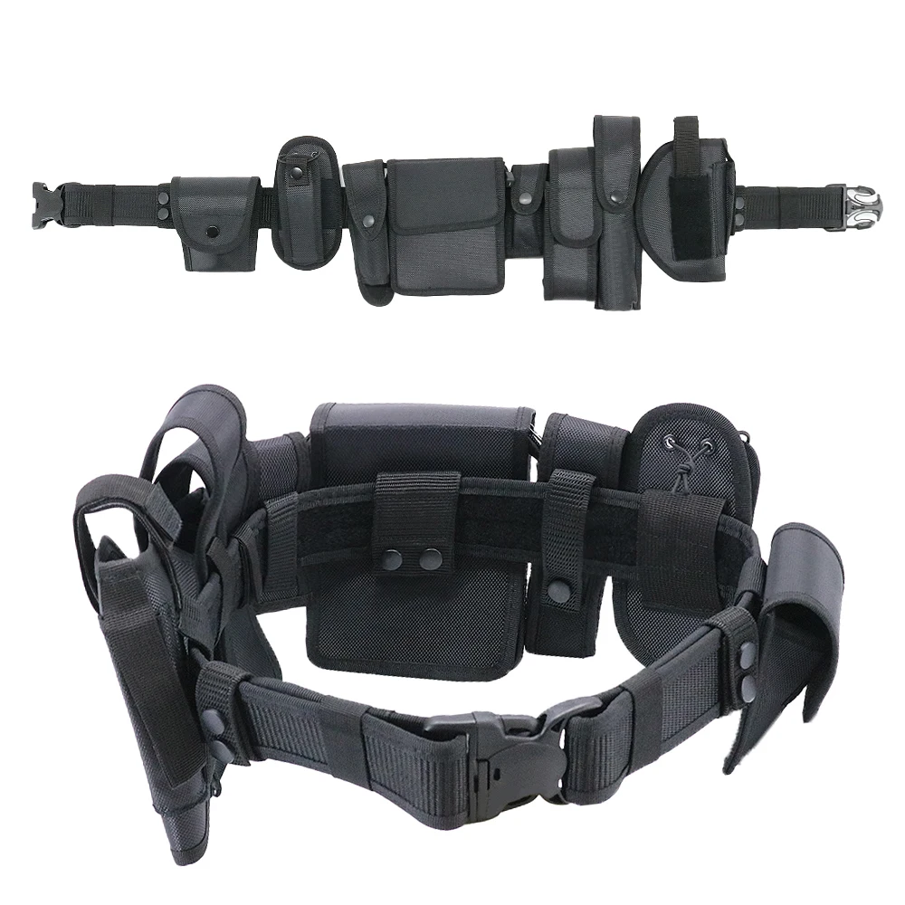 Tactical Molle Belt Modular Equipment Duty Belts Utility Belt with Accessories Pouches