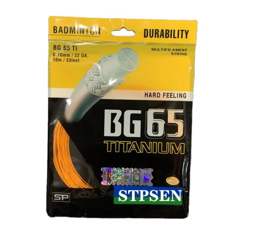 

Badminton string BG65Ti, 66ultmax, 98, 80, 99 resistant to high-bouncing training line, 9 color
