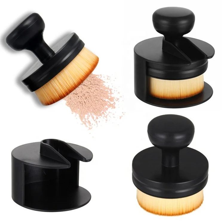 

20212021 new arrival unique professional matte oil injection single foundation makeup synthetic hair brush cosmetic tool