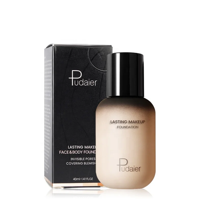 

Wholesale Pudaier Full Coverage Foundation Face Foundation Makeup Foundation Liquid, 40 colors