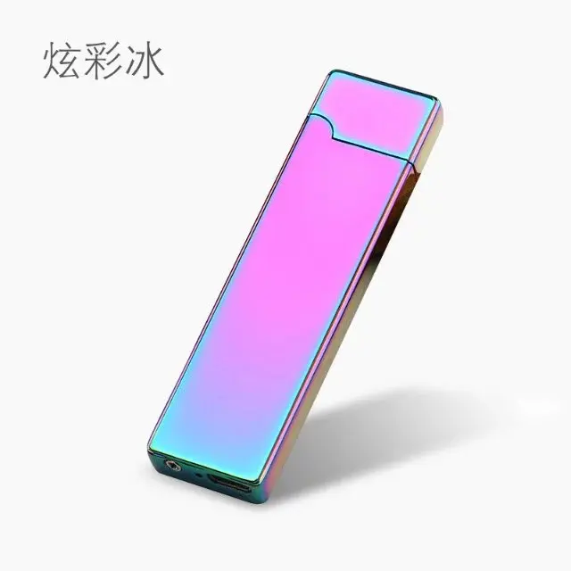

XY830803 rainbow heating wire flameless electric cigarette rechargeable usb lighter, Multi color