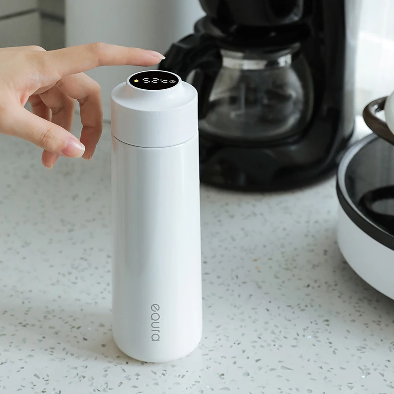 

Home appliance Vacuum Flask stainless steel thermos water bottle with LCD Touch Screen temperature Display travel coffee mug