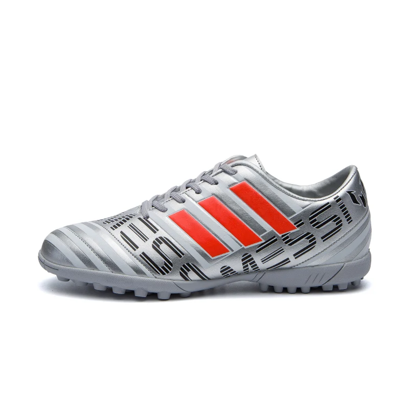 

Hot children's soccer shoes outdoor sports men's non-slip Neymar Da Silva soccer shoes, Blue