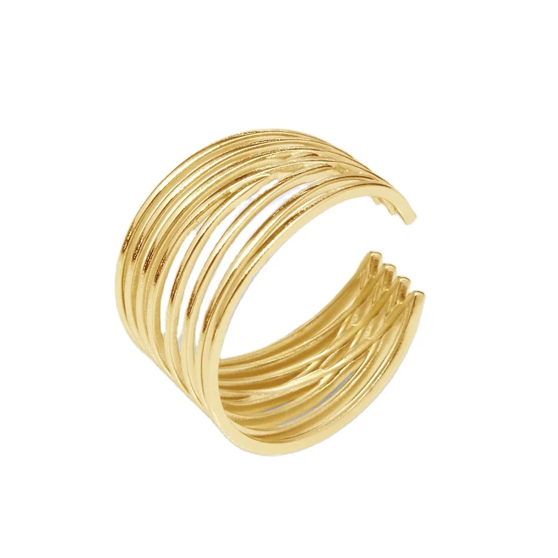 

Mens Fashion Non Tarnish Adjustable Stainless Steel Jewelry Punk Hip Hop Knuckle Women Couple Ring