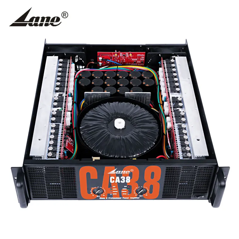 
professional 10000 watt power amplifier with audio class-h amplifiers studio CA38 