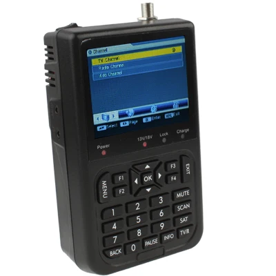 

Portable SATLINK WS6906 satellite finder digital meter 3.5 inch LCD Colour Screen Digital Satellite Finder Meter