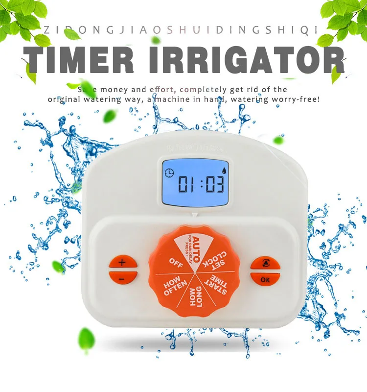 

Automatic Knob type irrigation controller Garden watering hose electronic water digital timer