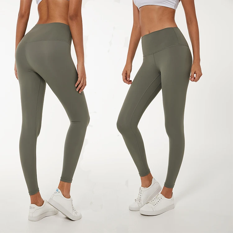 Women's High Waist Fitness Gym pant With inner Pocket Workout Yoga Pants