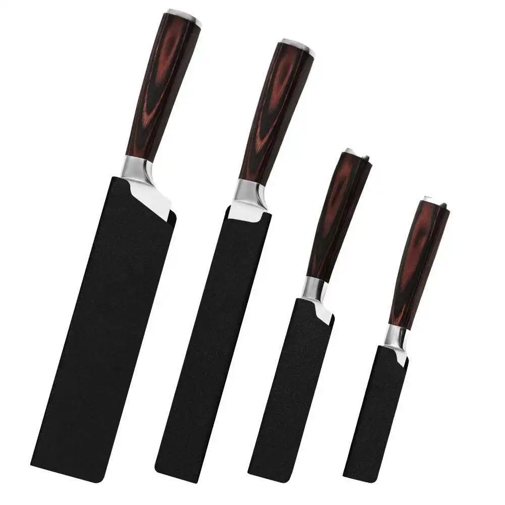 

high quality plastic knife protector knife sheath for damascus chef knife
