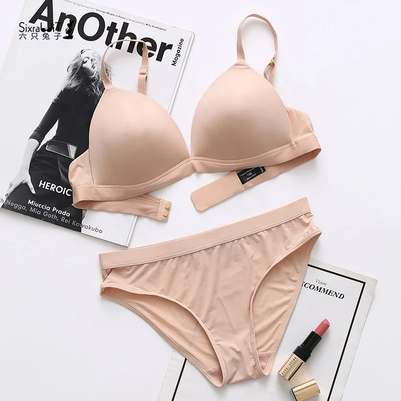 

SIX RABBIT Wholesale Sexy Seamless One Piece Wireless new design bra set
