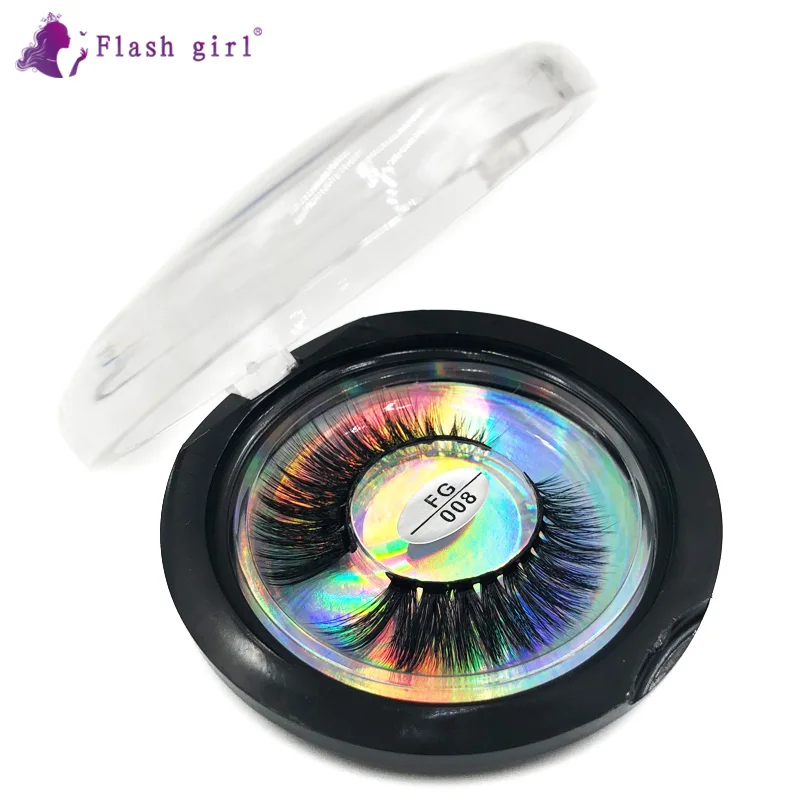 

FG008 daily makeup 3D mink eyelashes 16 models 1 pair natural soft eyelashes