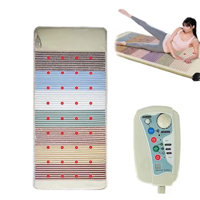 

Negative Pressure Far Infrared PEMF Photon Heating Pad Crystal Jade Yoga Mat Pain Relief Massage Magnetic Therapy Mattress
