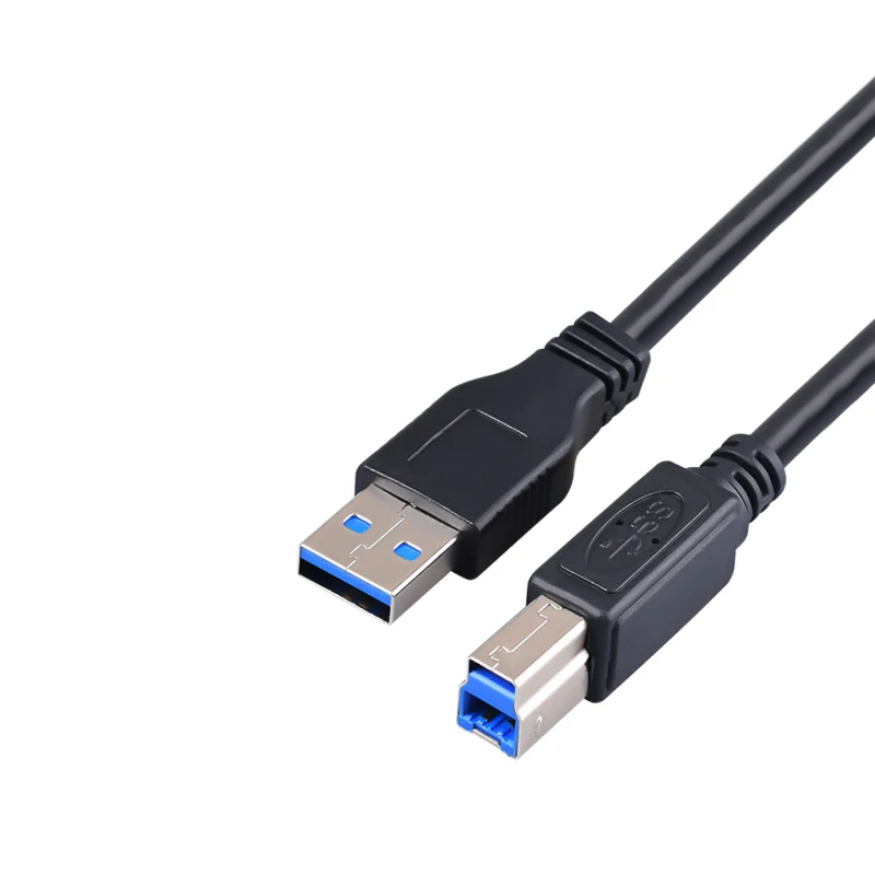 

Wholesale Custom Usb-A Male To B Male 3.0 Data Charging Cable Printer Cable High Speed USB 3.0 Printer Cable for Printer