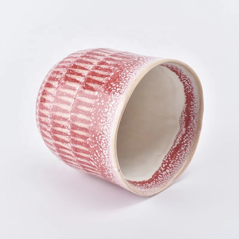 400ml pink ceramic candle jar scented candle tumbler party decor