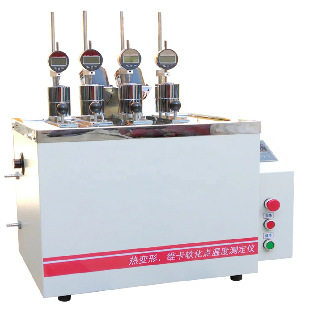 

Standard Vicat Test Apparatus HDT Vicat Test Machine MXRW-300AT-4 For Thermal Plastics Pipes and Fittings