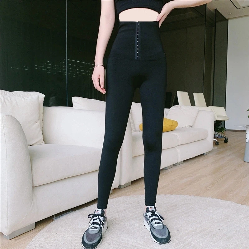 

New design direct factory sport legging yoga pants women legging fitness with waist trainer shaper