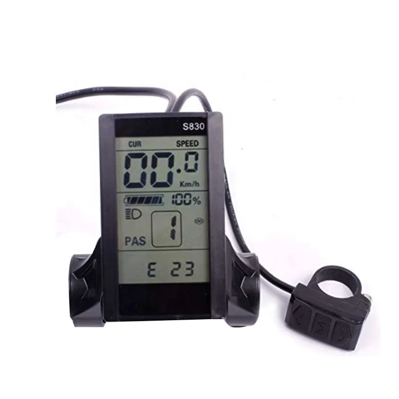 

Ebike Electric Bike S830 LCD Display with USB Charging Port