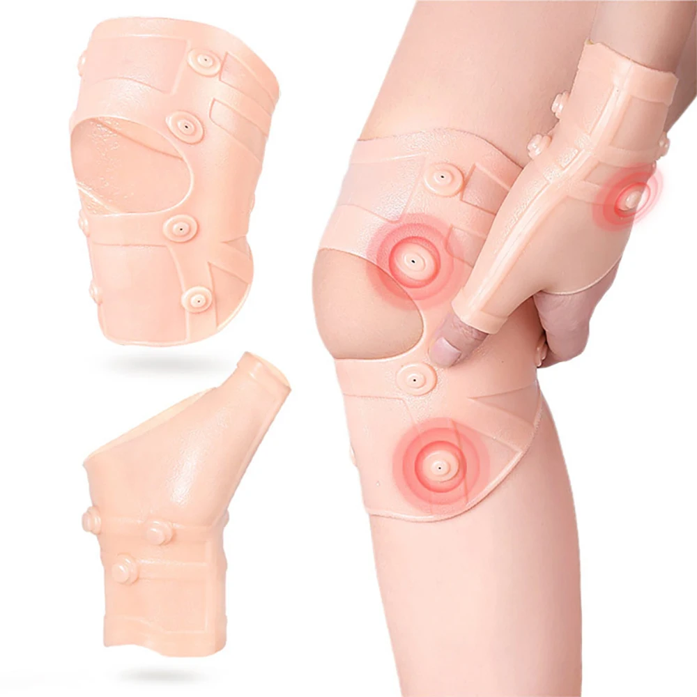 

Pain relief joint protetion magnetic pressure knee pad and wrist protector kit