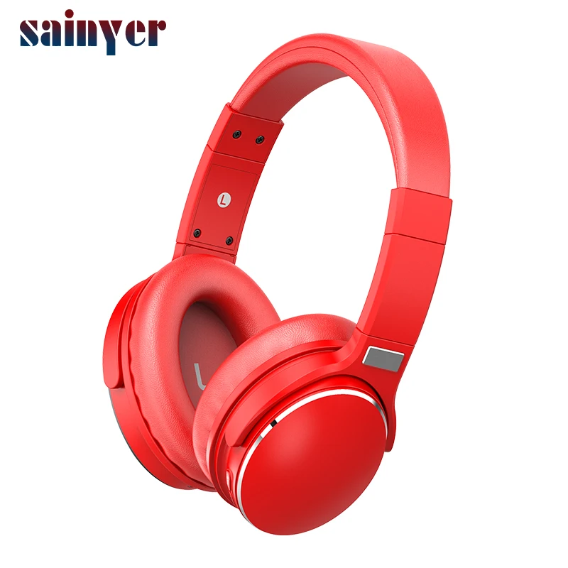 

Cheap Price H1 Gamer Headset Noise Cancelling Headset Anc Wireless Headphones, Red/bk