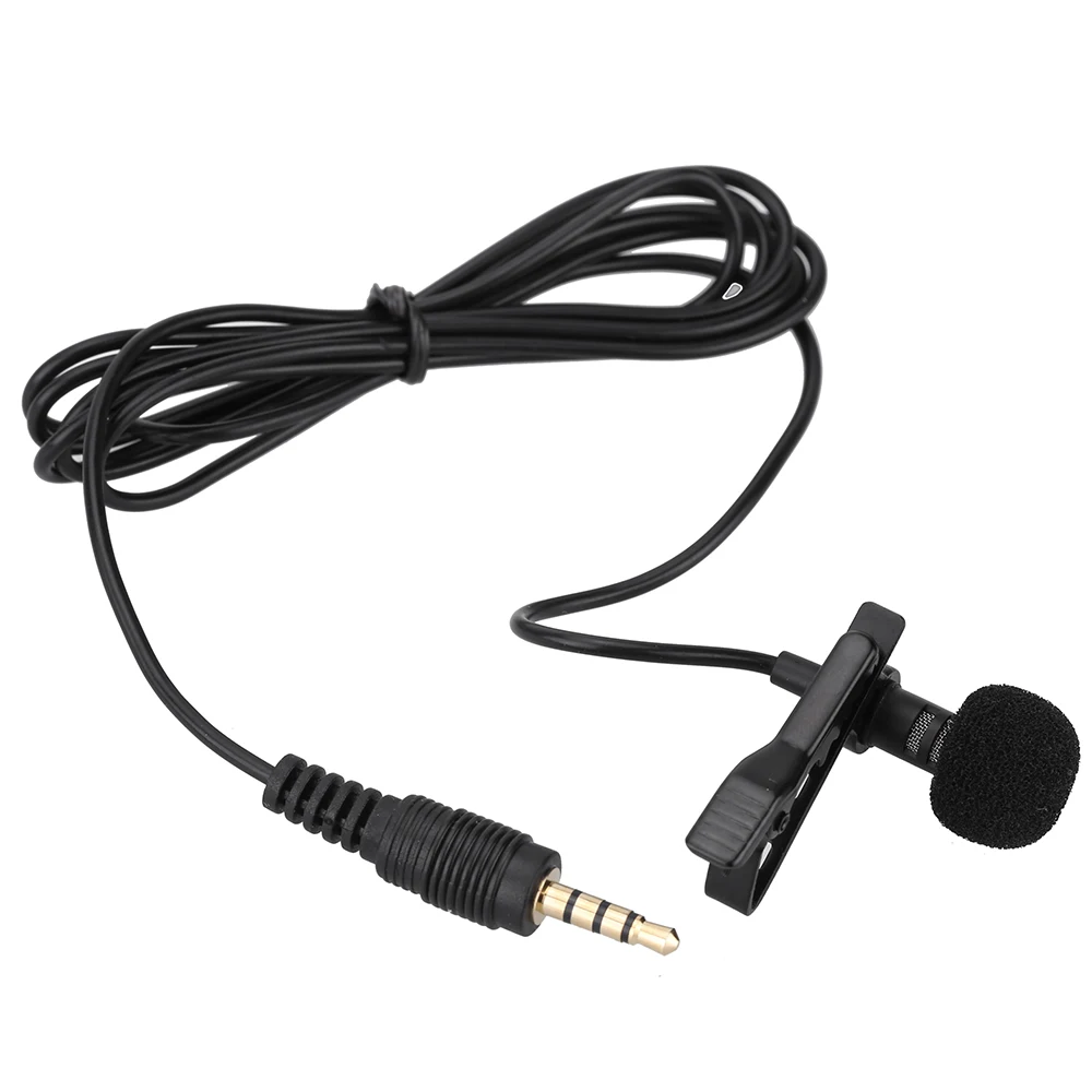 Avizar Micro-cravate Jack 3.5mm Enregistrement Audio Fixation à clip Cable  1.5m - Noir - Micro pour dictaphone - LDLC