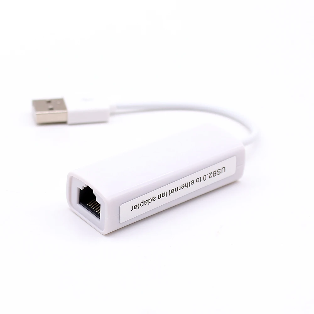 

Ethernet Adapter Union Technology USB2.0 To LAN USB2.0 Wired Adapter RT8152 Ethernet USB Adapter, White black