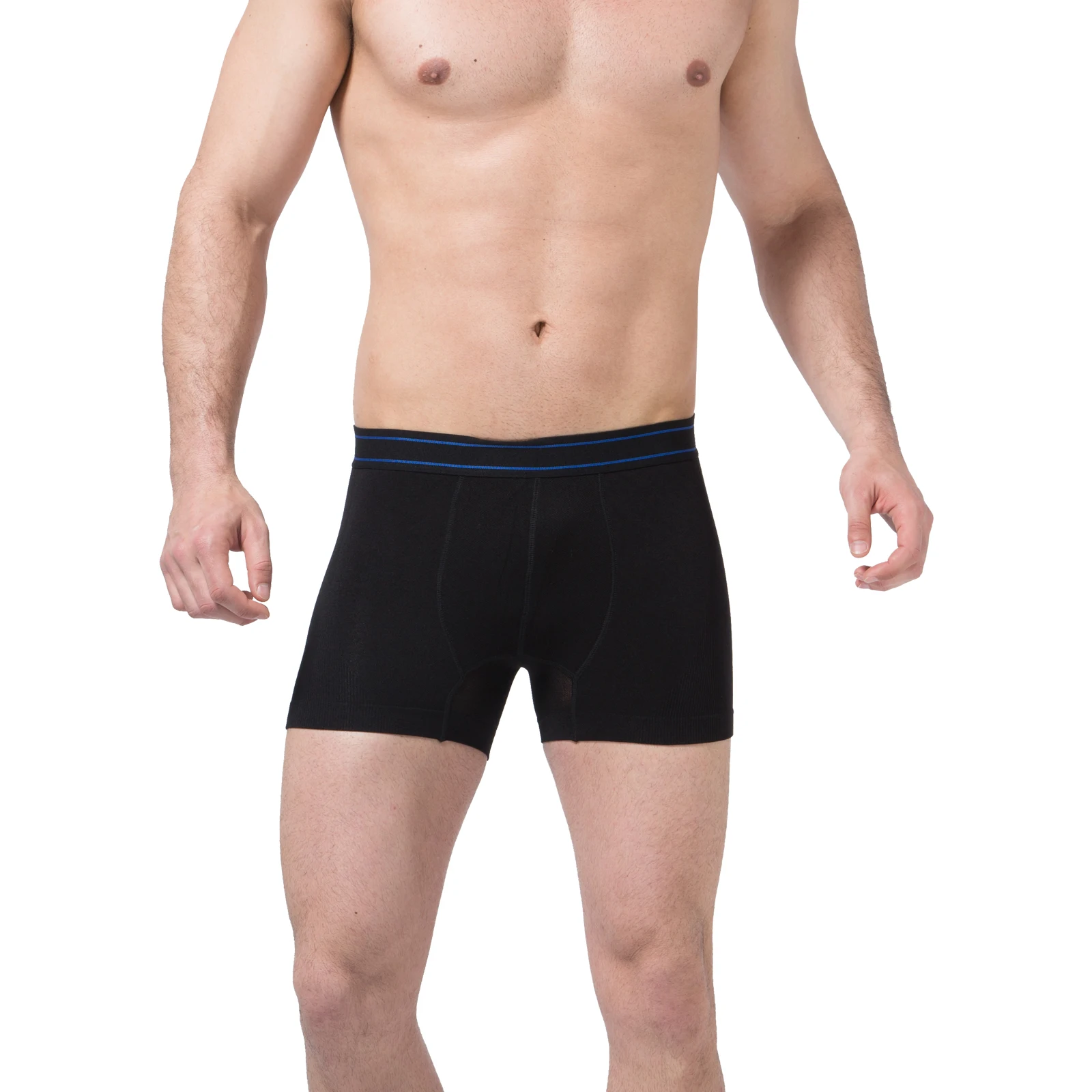 

Best selling soft breathable seamless hip-lifting men's compression boxer shorts fitness body shaping pants