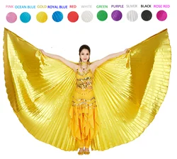 ecowalson Belly Dance Isis Wings Belly Dance Accessory Bollywood Oriental Egypt Egyptian Wings Costume With Sticks Adult Women