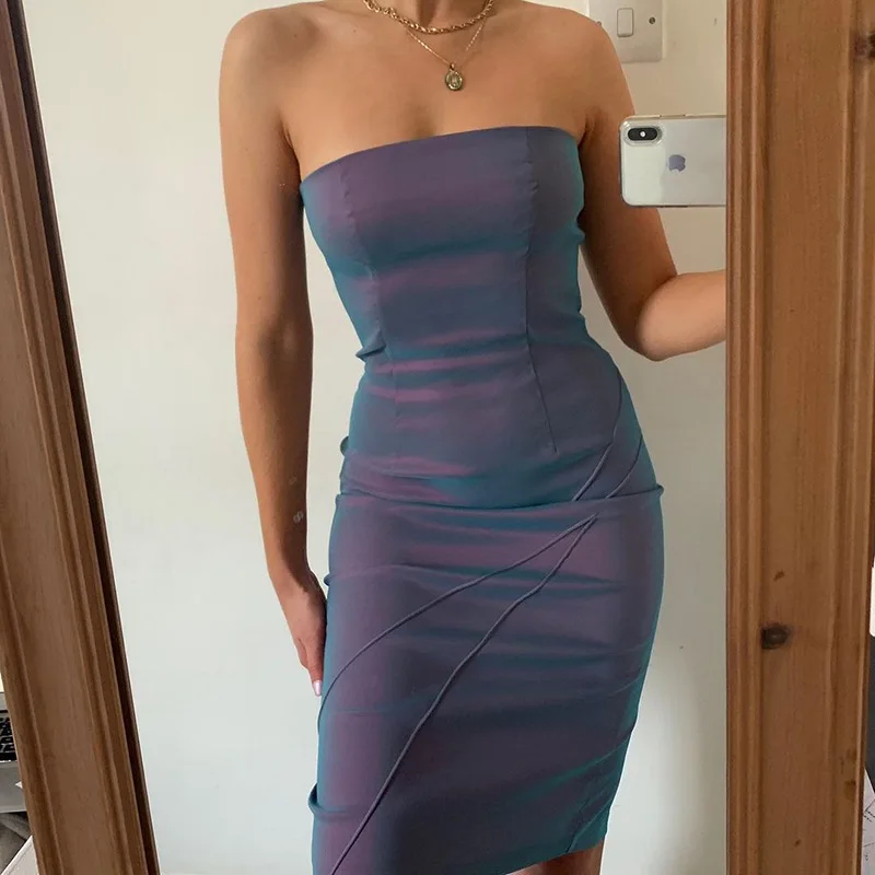 

L3173 - Bandage Sexy Off Shoulder Ladies Dress