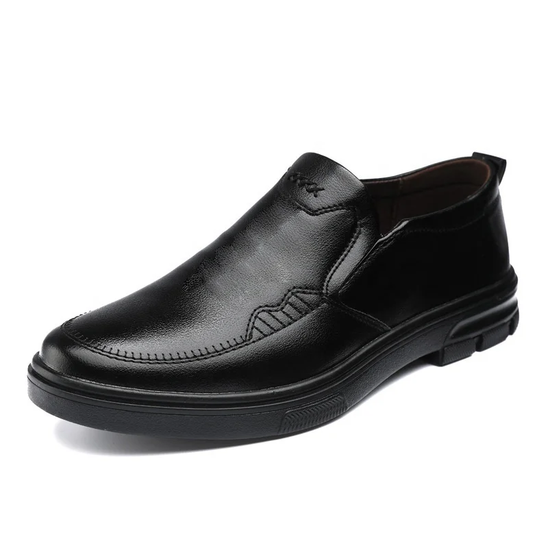 

Leather soft sole casual shoes 2022 new spring and summer men's business casual shoes, Picture