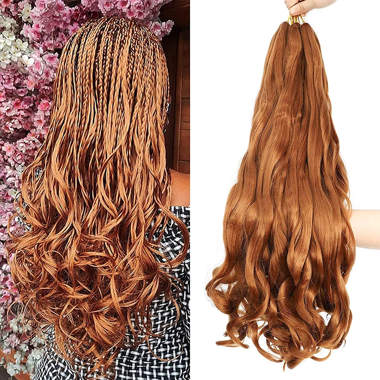 

HOT selling 20 Inch 150G Spiral Curls Synthetic Loose Wave Crochet Braids Hair Extensions Braiding Hair For Black Women