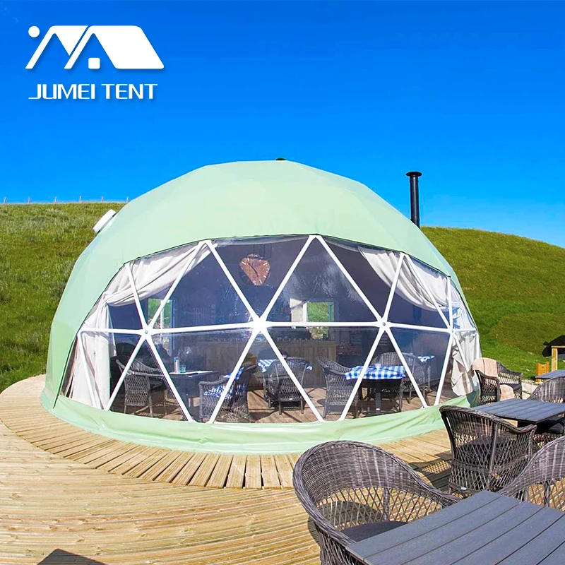 

6m Diameter Outdoor Winter Snow Camping Green House Tent Dome