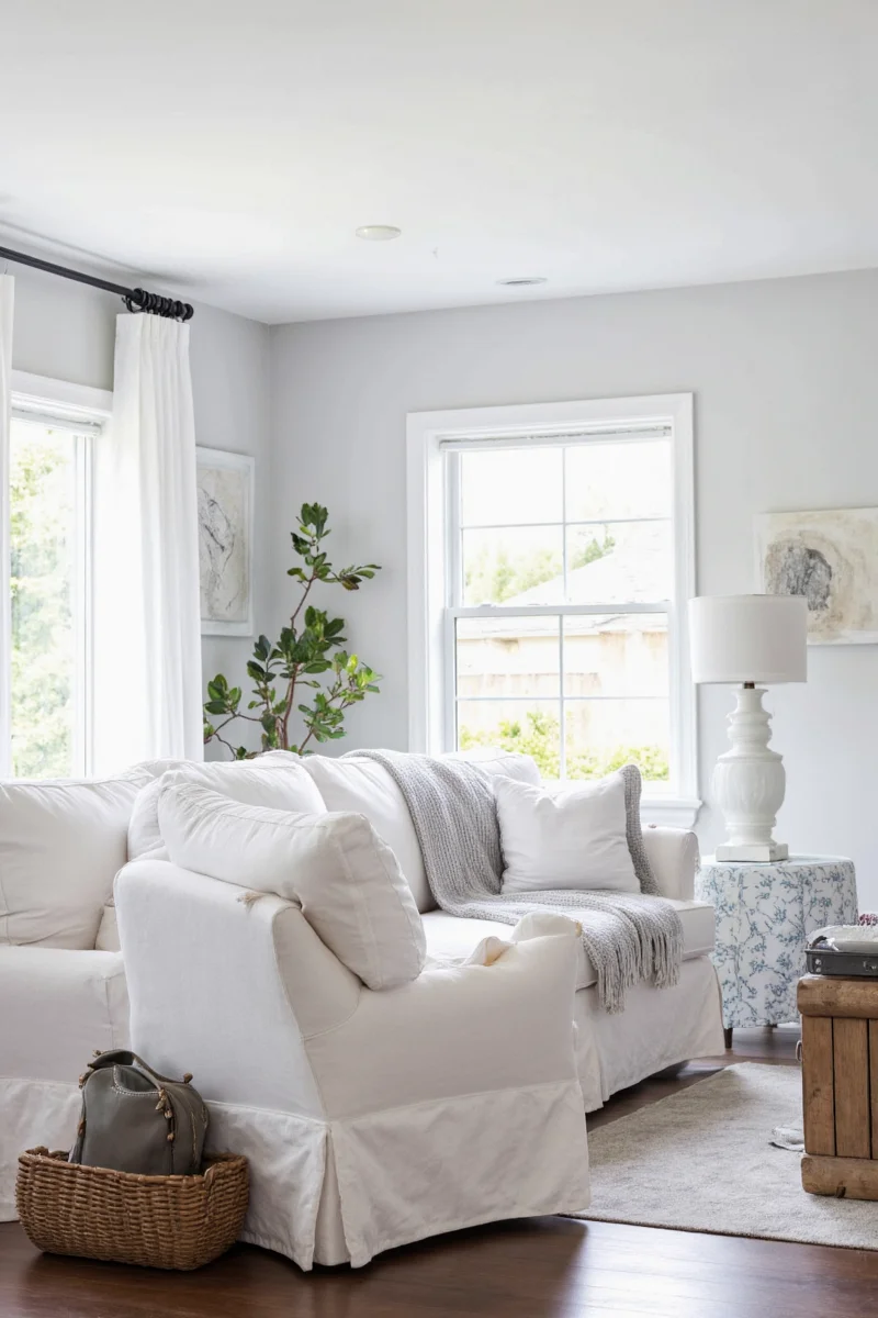 Set of gray and white nursery prints