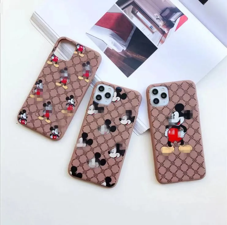 

Fashion band silicone phone case for iPhone XR XSmax 11 12 Cute cartoon Mickey phone case TPU cover, 5 colors