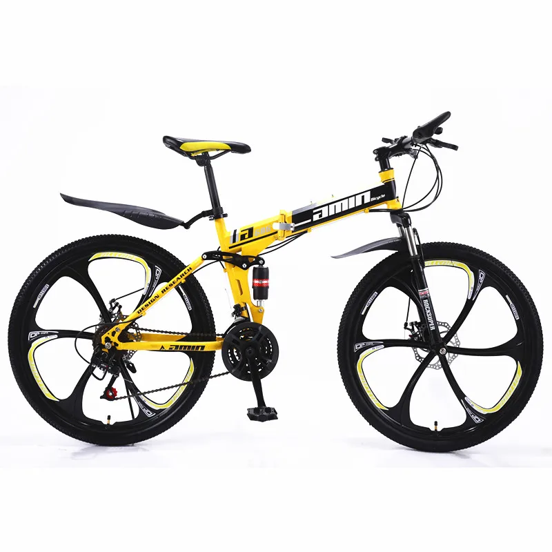 Bicycle 26 Inch 21 Speed High Carbon Steel Sports Bicycle Folding