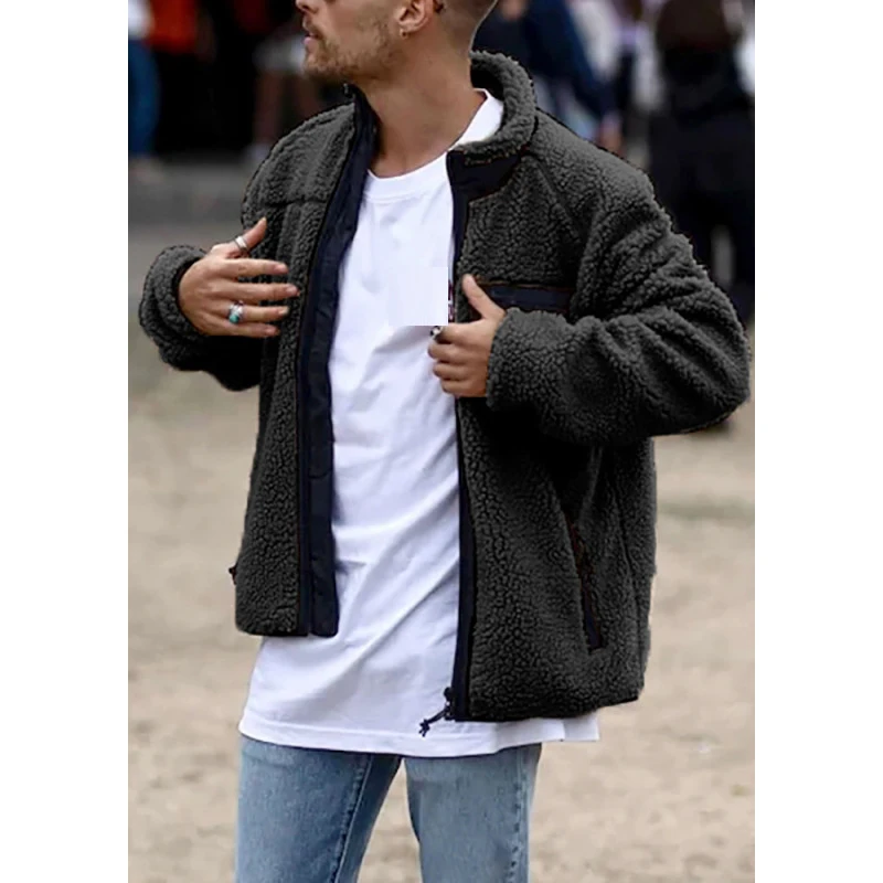 

Free shipping Men's wool long winter trench casual coats with hood in big size, Customized color