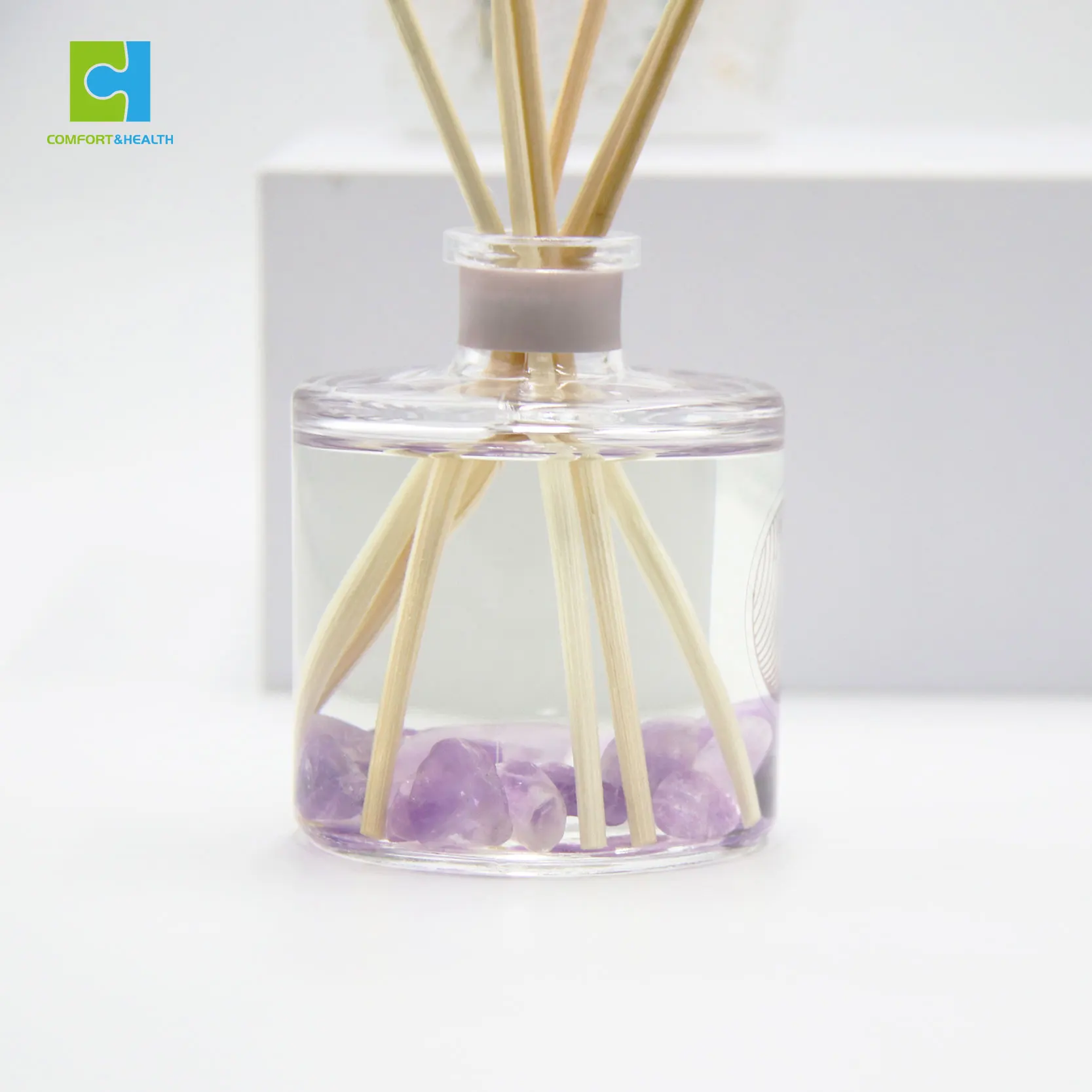 Nice 45ml Glass Empty Diffuser Bottles With Boxes Cheap Air Diffuser