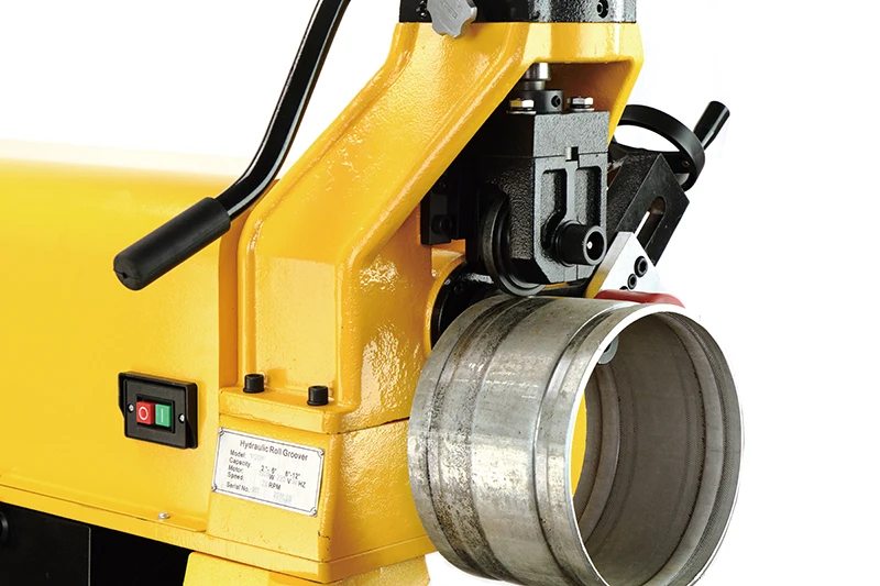 宏力750w辊开槽机,用于2-12英寸钢管/管辊开槽机,ce