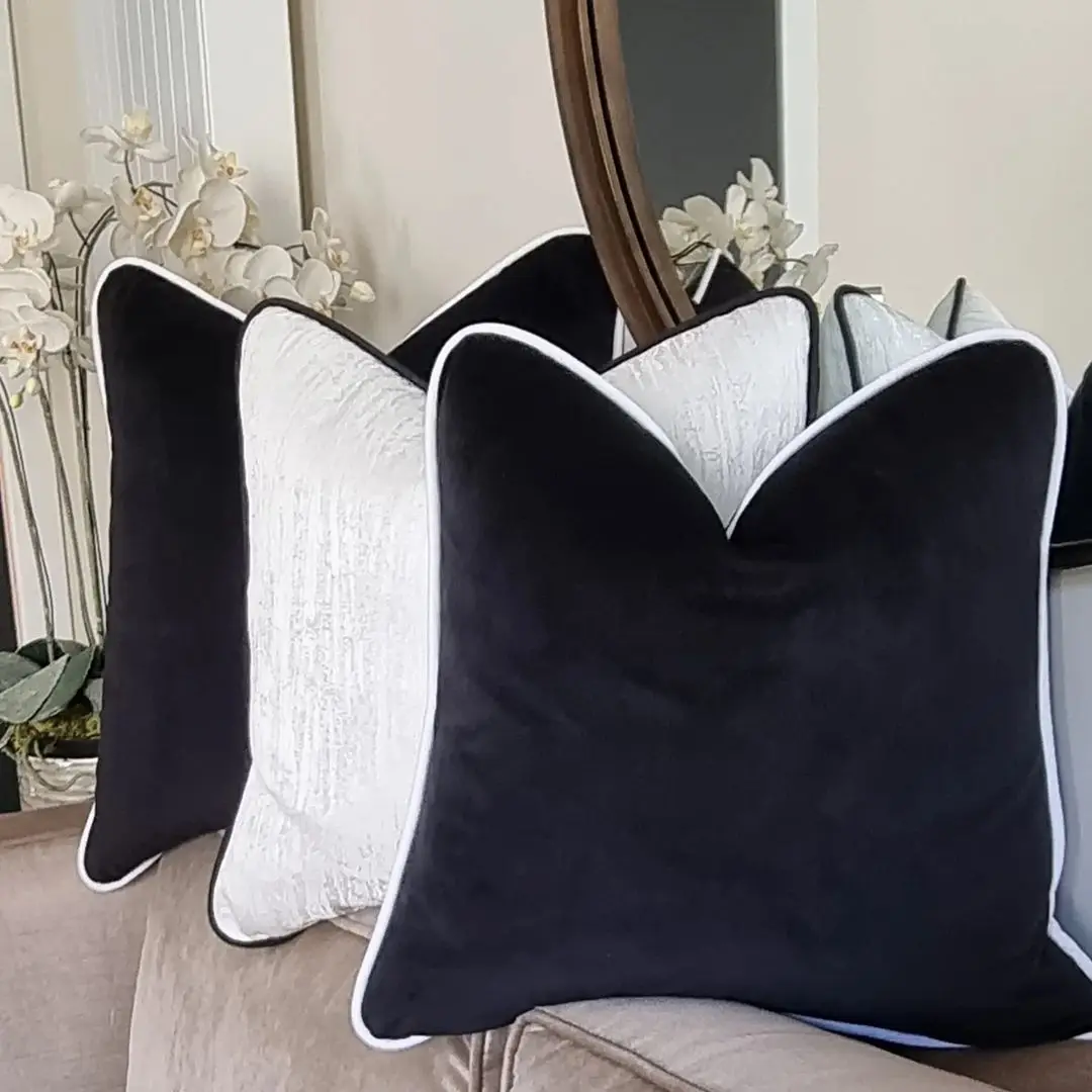 

SIPEIEN Dutch Velvet Cushion Cover for home decoration plain cushion cover Custom Velvet Cushion