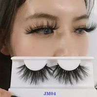 

Popular lash style fluffy 25mm mink lashes private label 3d 5d real mink strip eyelashes